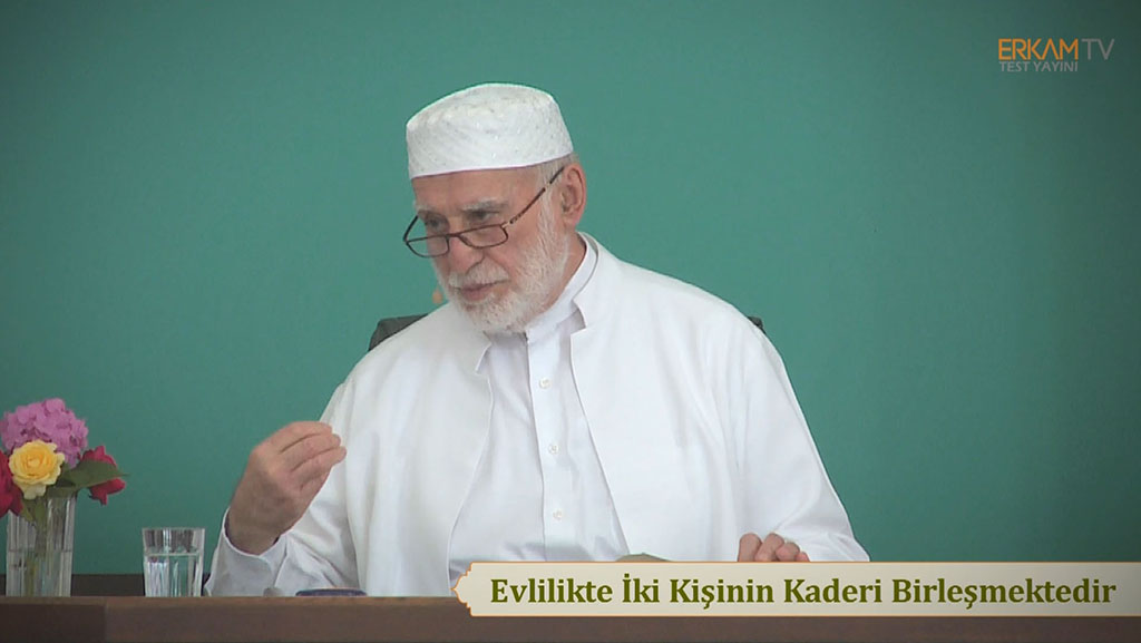 Evlilikte İki Kişinin Kaderi Birleşmektedir