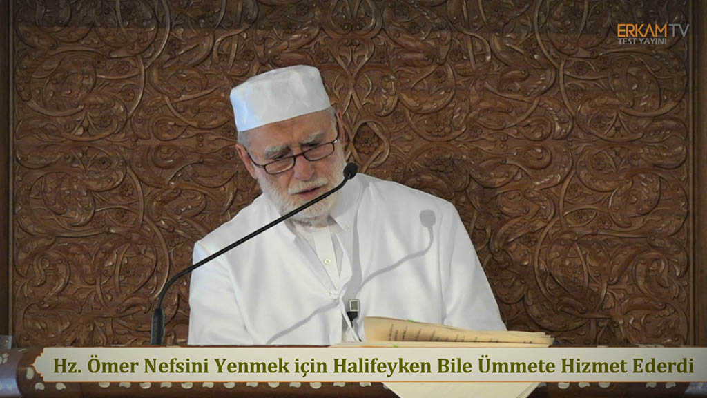 Hz. Ömer Nefsini Yenmek için Halifeyken Bile Ümmetine Hizmet Ederdi