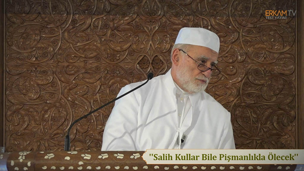 "Salih Kullar Bile Pişmanlıkla Ölecekler"
