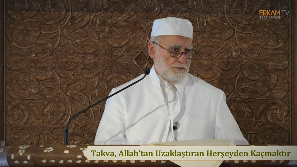 Takva, Allah'tan Uzaklaştıran Herşeyden Kaçmaktır