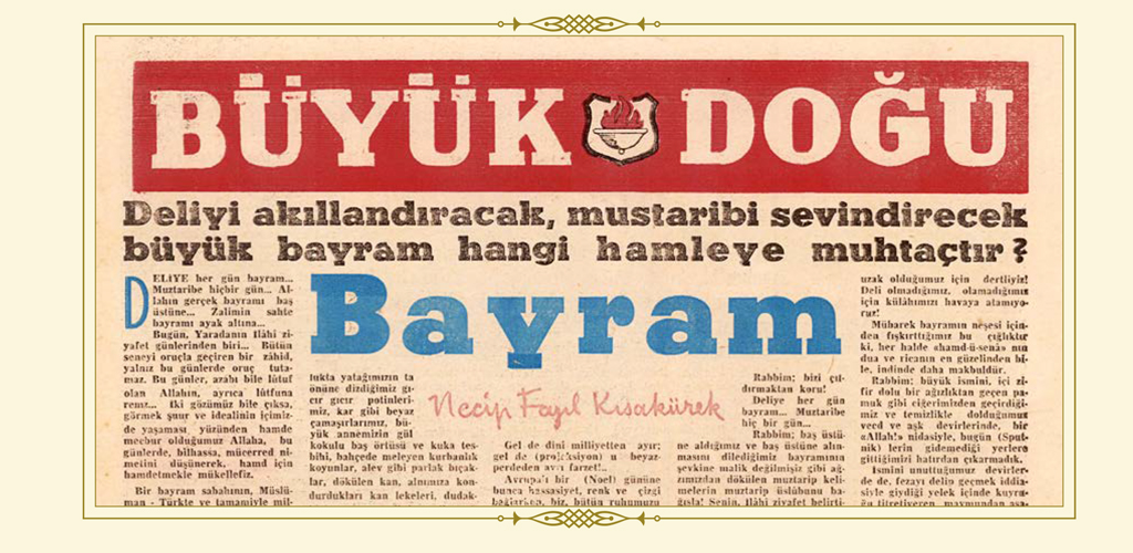 Hakikî Bayramların Muhtaç Olduğu Rûhî Hamle