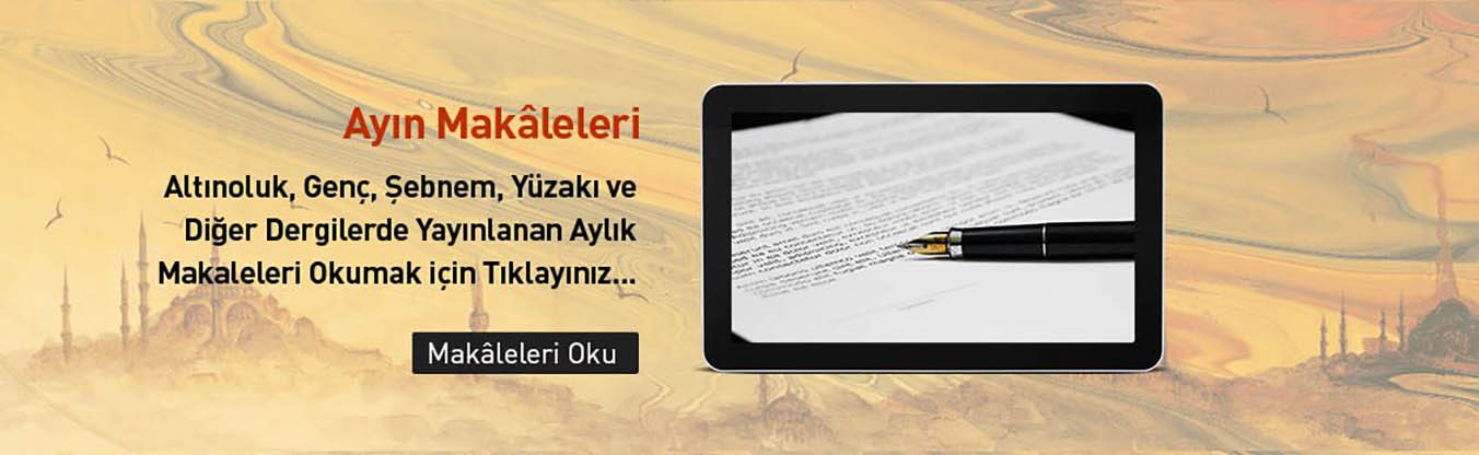 MAKALELERİ